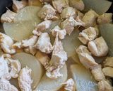簡単★大根と鶏肉のめんつゆ煮込み作り方5写真
