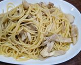 簡単!舞茸の和風パスタ作り方5写真