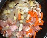 鶏としめじの炊き込みご飯作り方5写真