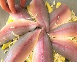 鯵とフライドポテトのピザ風作り方4写真