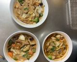 肉無チクワクきな粉トマト炒飯味野菜炒め作り方17写真