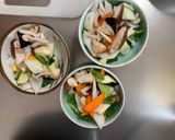 レモン上海風焼そば味豚こま大根青椒肉絲風作り方11写真