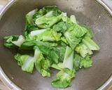 小松菜としいたけとじゃがいものスープ作り方2写真