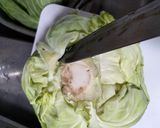 キャベツの葉の取り外し方作り方1写真