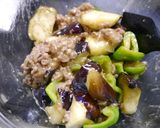 レンジで簡単！肉茄子味噌作り方5写真