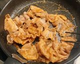 ご飯がすすむ🐾豚肉のこってり味噌炒め作り方3写真
