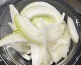 白茄子と豚肉の甘辛生姜焼き作り方1写真