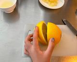 グレープフルーツ寒天😋作り方1写真