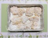 今日のおかず簡単鶏胸味噌竜田揚弁当肉料理作り方5写真