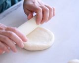 桜餅で作る＊お花パン作り方5写真