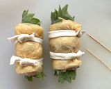春色巻きピンクのかまぼこと豚バラ大葉巻き作り方9写真