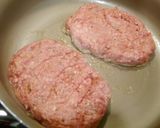 簡単！フライドオニオンハンバーグ作り方2写真
