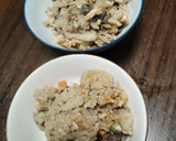 鮭とまいたけとごぼうの炊き込みご飯作り方7写真