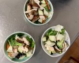 肉無チクワクリーミー梅ガパオ味野菜炒め作り方11写真