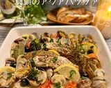 真鯛と菜の花のフジッリ作り方4写真