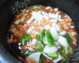 炊き込み味噌チキンライス作り方4写真