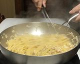 ナスと鶏ひき肉の和風パスタ作り方39写真