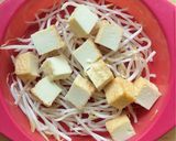 ヘルシーで旨!レンチン厚揚げ&もやし作り方1写真