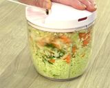 栄養たっぷり◎残り野菜ハンバーグ作り方3写真