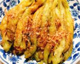 ばあばのレシピ　焼き茄子は直火で作り方6写真