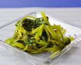下処理した葉わさびで“葉わさび蕎麦”♪作り方4写真