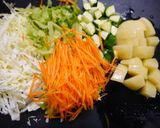 簡単！栄養サラダ作り方1写真