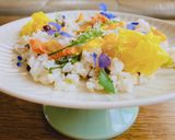 夏の野花のちらし寿司作り方4写真