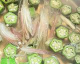 オクラとみょうがの白だしお吸い物作り方4写真