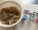 レンジで簡単♡ピリ辛こんにゃくジャーキー✨作り方1写真