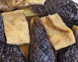 レンジで簡単 なすと油揚げの煮物作り方3写真