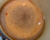 鶏胸肉と豆腐豆苗の韓国海苔煮込み作り方3写真