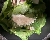 具沢山のきのこのちんげん菜のミルクスープ作り方4写真