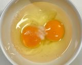 豚こま肉とチンゲン菜の卵炒め作り方3写真