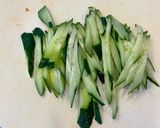 鶏ささみの棒棒鶏（バンバンジー）作り方2写真