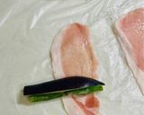 レンジ蒸し、茄子の豚巻き塩レモン！作り方1写真