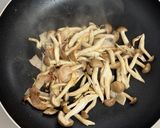 ほうれん草ときのこのレモンバターソテー作り方4写真