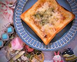 ☆簡単☆シナモンチーズハニートースト✨💖作り方4写真