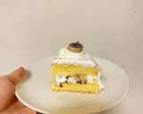チョコバナナブリュレケーキ作り方15写真