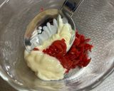えびとキャベツの梅マヨ炒め♪作り方4写真