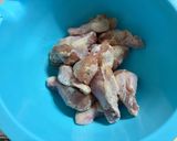 鶏手羽元のカレー煮作り方2写真