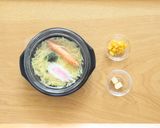 介護食　函館塩バターコーンラーメン作り方1写真