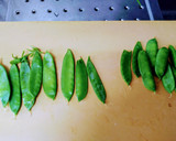 【時短】絹さやの卵とじ 5分でできる作り方1写真