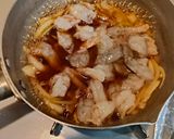 海老卵丼（親子丼風）作り方5写真