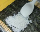 韓国風のり巻き☆細めのキンパ♪作り方5写真