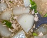 かぶと鶏ミンチのあんかけ風♪作り方6写真