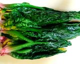 厚揚げ・エリンギ・ちぢみほうれん草の煮物作り方3写真