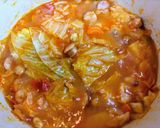 簡単寒い日の夕飯！キャベツミネストローネ作り方9写真
