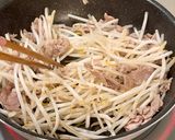 【楽めし】もやしのとん平焼き（包まない）作り方2写真