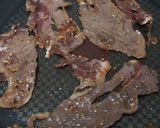 焼き肉丼わさび添え作り方4写真