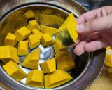 調理12分　カボチャの煮物作り方4写真